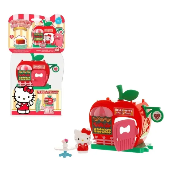 Keeppley Sanrio Hello Kitty Set Armable Casa Urbana Apilable