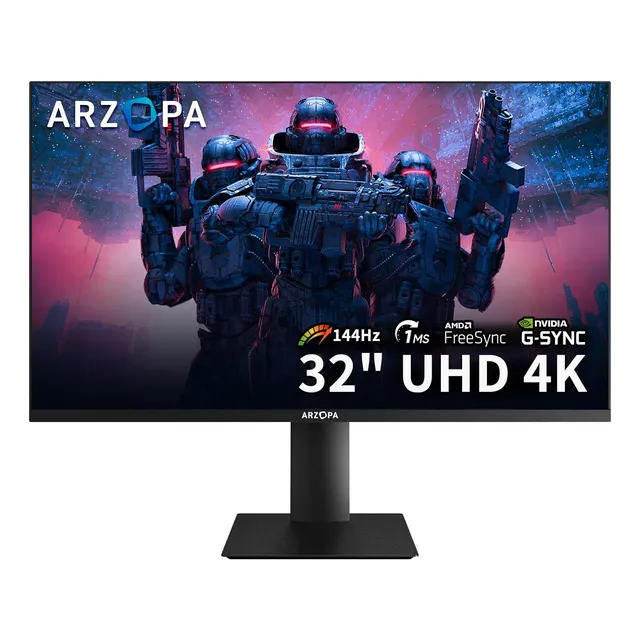 Monitor Para Juegos Arzopa 32 4k Uhd (3840 X 2160) Ips Sc De