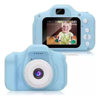 De Mini Videocámara Digital Para Niños Color Azul De Mini Videocámara Digital Para Niños Color Azul