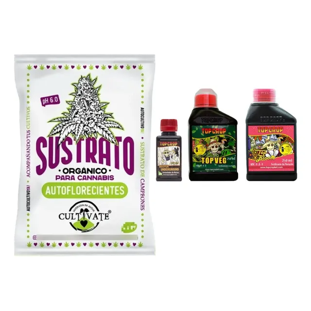 Cultivate Sustrato Autofloreciente 80lt Deeper Top Veg Bloom