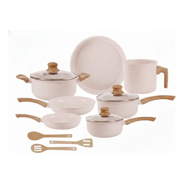 Jogo De Panelas Cerâmico Indução Tuut Ecoglide 10 Peças Branco