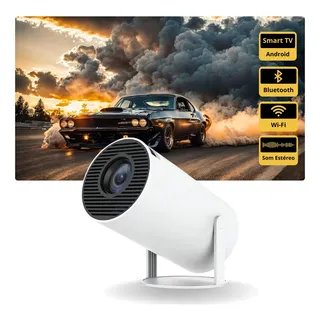 Projetor De Tela Smart Tv Android PortĂĄtil Kz-1080 Full Hd Cinema Cor Branco 127/220v Projetor De Tela Smart Tv Android PortĂĄtil Kz-1080 Full Hd Cinema Cor Branco 127/220v