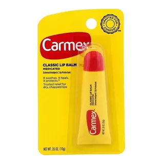 Carmex Classic Lip Balm Bisnaga Protetor Labial Original Eua Carmex Classic Lip Balm Bisnaga Protetor Labial Original Eua