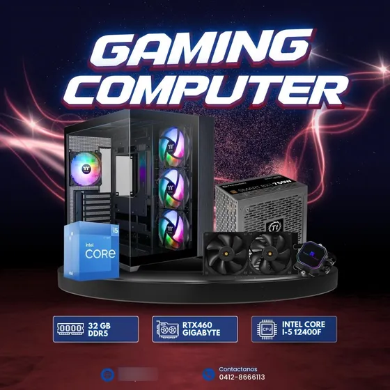 Computadora Pc Gamer Rtx4060, Intel Core I5 32ram