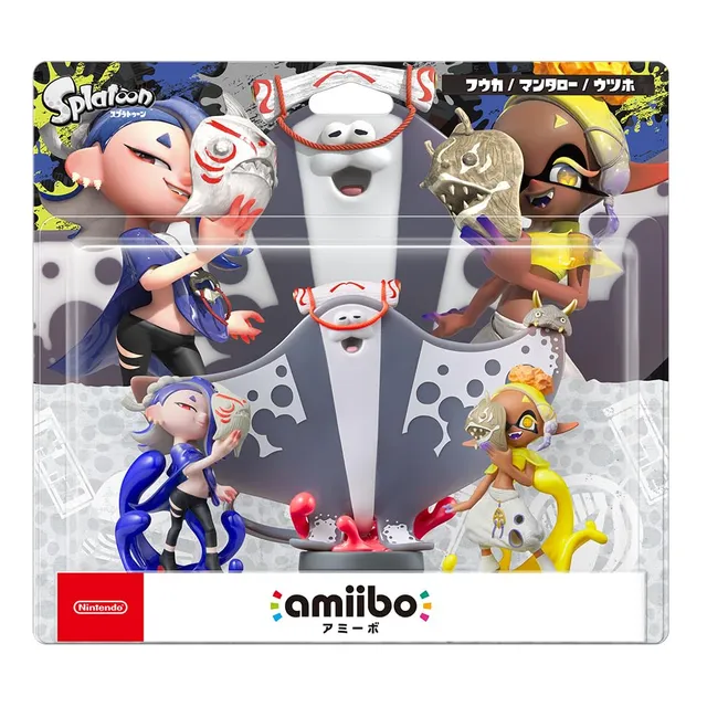 Set Amiibo Nintendo Switch Splatoon Deep Cut (shiver, Frye,