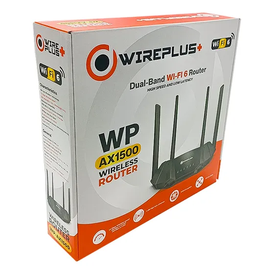 Router Wp-ax1500 Doble Banda Gigabit Wifi 6 Wireplus