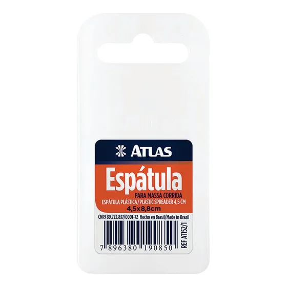 Espátula Plástica Flexible Para Enmasillar Empapelar X12 Uni