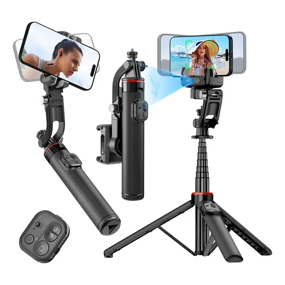 Axnen 360 Graus Gimbal Estabilizador Dobráveis Para Selfie