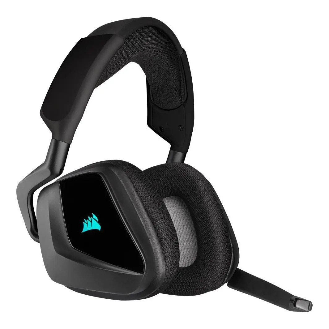 Headset Gamer Sem Fio Corsair Void Elite - Preto Headset Gamer Sem Fio Corsair Void Elite - Preto