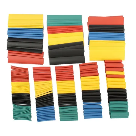 Pack 328pcs Tubos Termocontraible Retráctil 5 Color [ Max ]