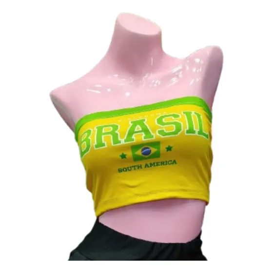 2 Tops Strapless Brasil Por Encargo