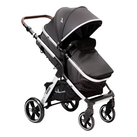 Carrinho De Bebe Kansas Gold Premium Baby Com Bebe Conforto