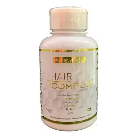 Hair Complex Gold Nutrition Anti Caída Del Cabello Alopecia Biotina Cistina