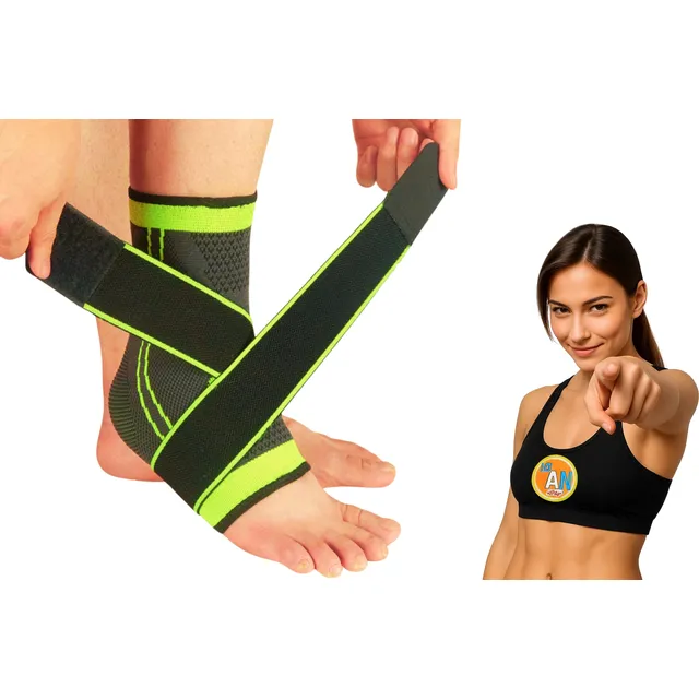 Tobillera Compresion Ajustable Soporte Esguinces Lesiones 