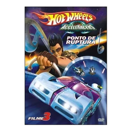 Dvd Hot Wheels Acceleracers - Ponto De Ruptura - Warner