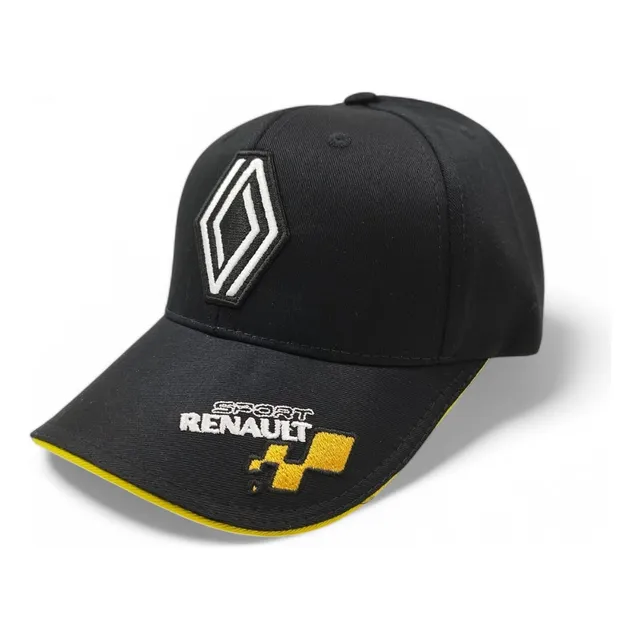 Gorra Renault Hombre Mujer Azul Bordado Relieve Logo