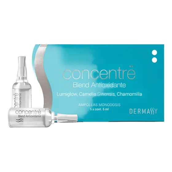 Ampollas Blend Antioxidante Dermassy X 5 Conten. 5ml C/u