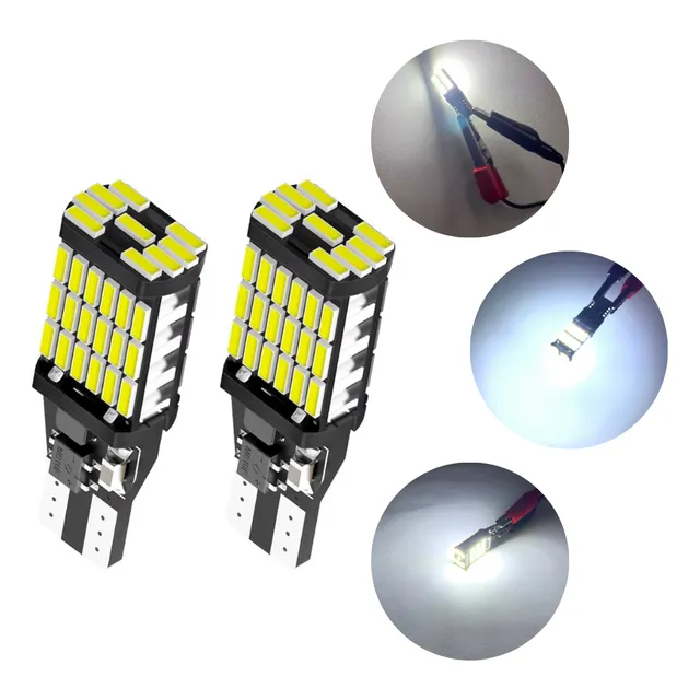 2 Luz Led Bombilla Canbus Auto Alta Potencia Marcha Atras
