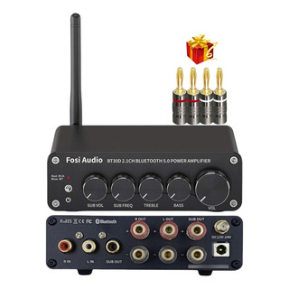 Amplificador Fosi Audio Bluetooth Bt30d 2.1 Estéreo Ti Chip Amplificador Fosi Audio Bluetooth Bt30d 2.1 Estéreo Ti Chip