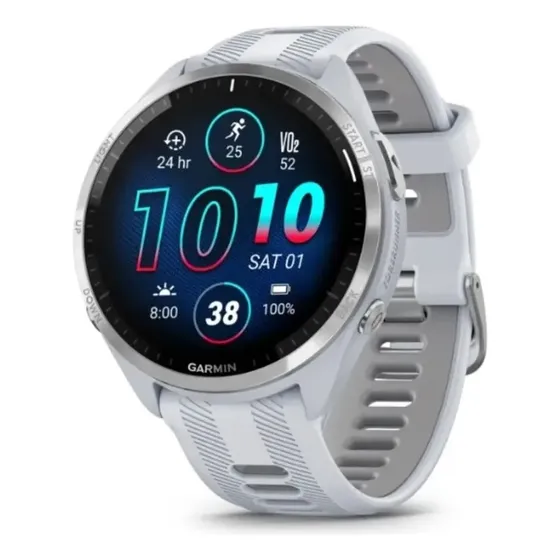 Relógio Garmin Forerunner 965 Com Gps 47mm Branco