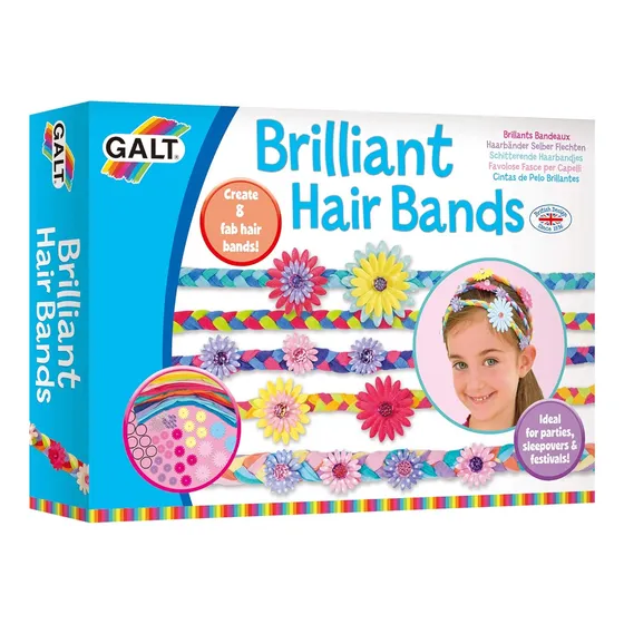 Juego De Cintas Decorativas Para El Cabello De Niñas Galt