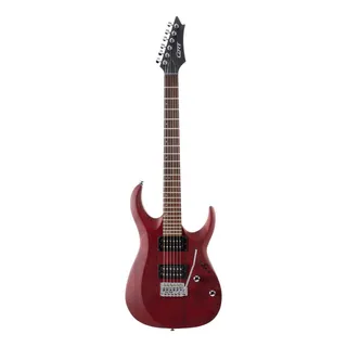 Guitarra Elétrica Cort X Series X100 De Meranti Black Cherry Poro Aberto Com Diapasão De Jatobå Guitarra Elétrica Cort X Series X100 De Meranti Black Cherry Poro Aberto Com Diapasão De Jatobå