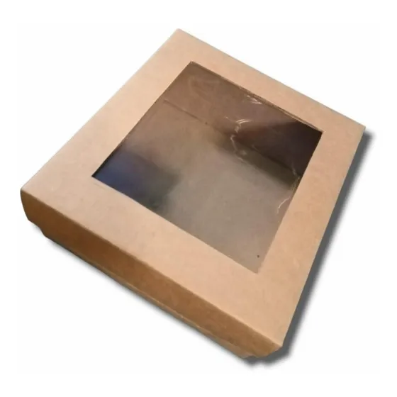 Cajas Con Ventana 15x15x7 Envío Inmediato(leer Descripción)