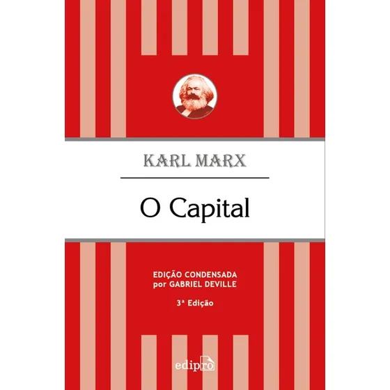 Livro Físico O Capital De Karl Marx - Edição Condensada Por Gabriel Deville