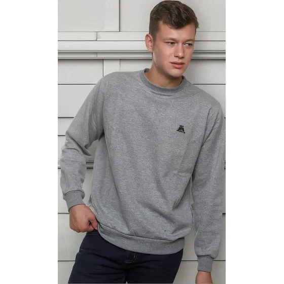 Buzo Clasico Hombre Ghy Polo Club Talles Especiales Frisa