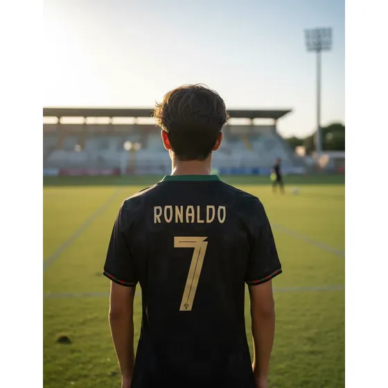 Jersey Portugal Edición Especial Eusebio 25-26 Niños