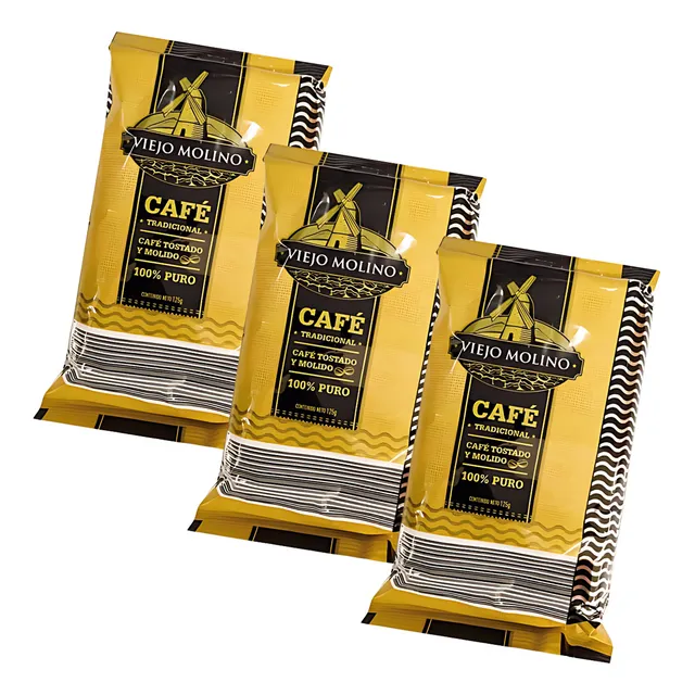 Café Molido 125g Molinoviejo X3