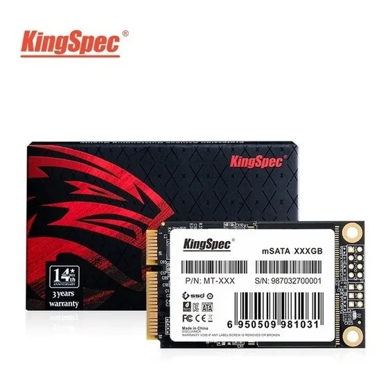 Ssd/shd/hd Kingspec 64gb Msata Mt-64 - 3 Anos De !
