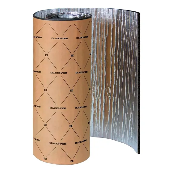 Aislante Termico Y Acustico Adhesivo Auto 100cmx100cmx1 20mm