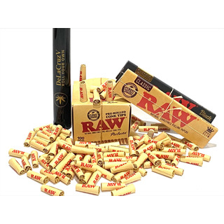 Puntas Cónicas Preenrolladas Raw Perfecto 100 Puntas Y 2 Paq Puntas Cónicas Preenrolladas Raw Perfecto 100 Puntas Y 2 Paq