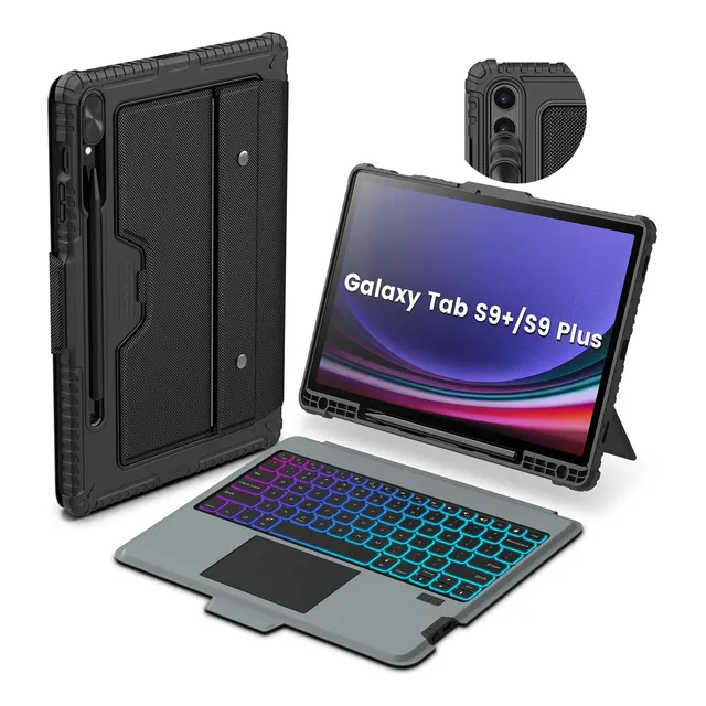 Nillkin P/ Samsung Galaxy Tab S9 Plus Funda Con Teclado 