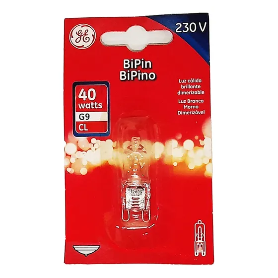 Kit Com 4 Lâmpadas Bipino Ge 220v 40w G9