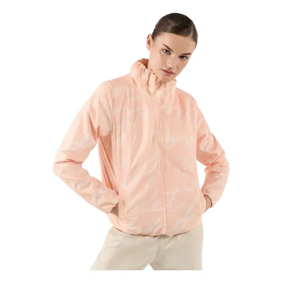 Chaqueta Rompevientos Para Mujer Pray Rosada