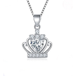 Collar Corona Princes Regalo Mamá Hija Hermana Amor Swarovsk Collar Corona Princes Regalo Mamá Hija Hermana Amor Swarovsk