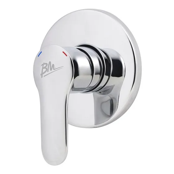 Griferia Ducha Monomando Bm Tokio Plus 5 Años Garantia