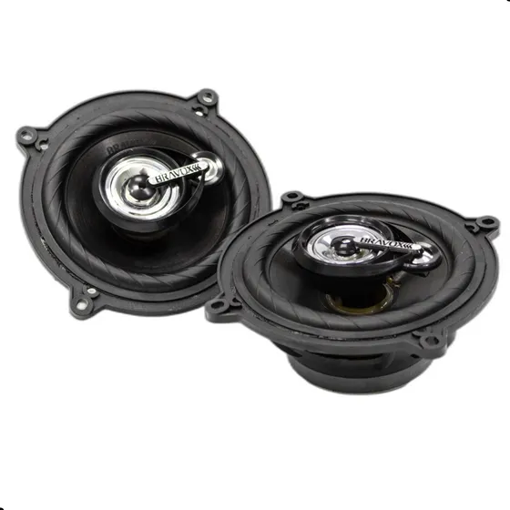 Par Alto-Falante Triaxial Bravox TR55U 5" Polegadas 100W RMS