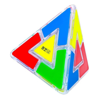 Magic Cube Qiyi Pyraminx Duo 2x2 Skewb Color Transparente Magic Cube Qiyi Pyraminx Duo 2x2 Skewb Color Transparente
