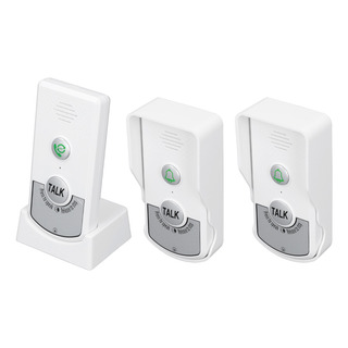 Kit De Intercomunicación Para Timbre Doméstico, Voz Inalámbrica, 410 A 490 Mhz, Ip54 Kit De Intercomunicación Para Timbre Doméstico, Voz Inalámbrica, 410 A 490 Mhz, Ip54