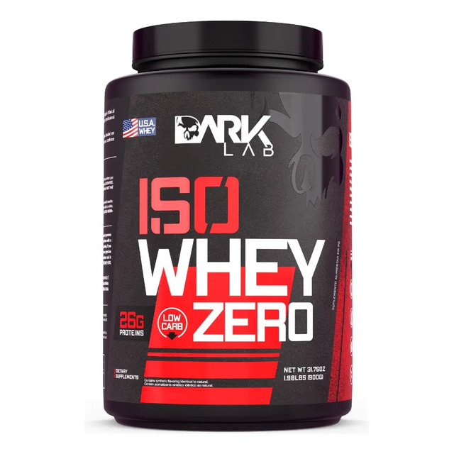 Whey Isolado Zero 900g Dark Lab Zero Carb (low Carb)