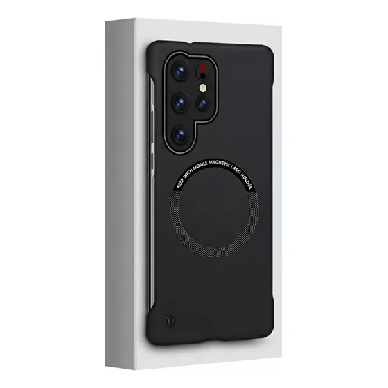 Funda Magnética Para Samsung Galaxy S26 / S25 / S24 / S23 / S22 / S21 Ultra / Serie A, Diseño Sin Bordes, Ultradelgada, Anticaídas, Antihuellas