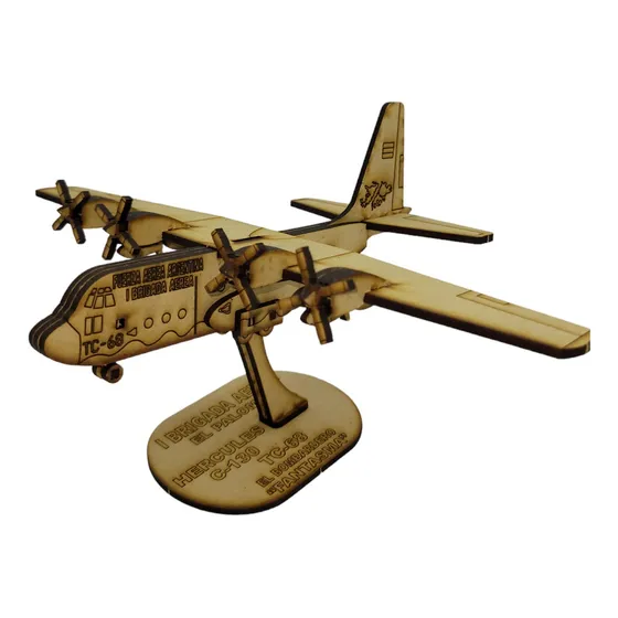 Avión Hércules C-130 Faa (con Base)