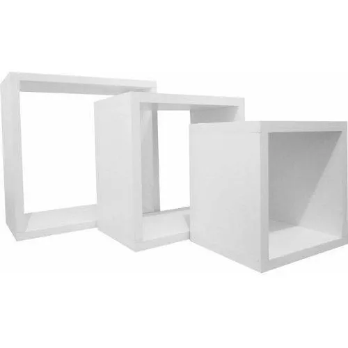 Nicho Decorativo Kit Com 3 Unidades, Pequeno, Médio E Grande