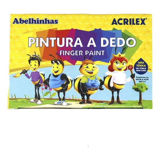 Pintura A Dedo Colores Juego X06un