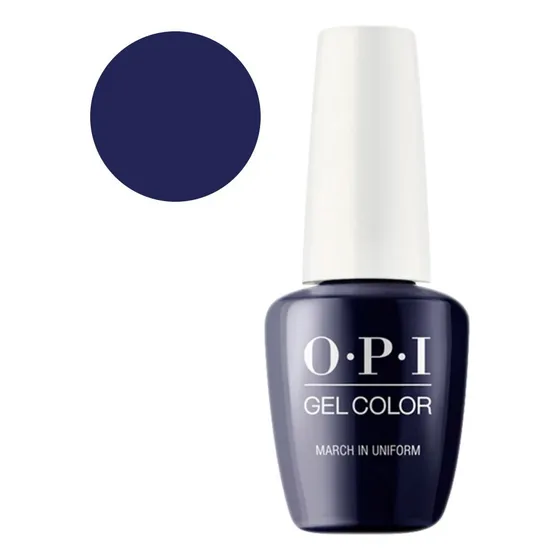 Esmaltes De Uñas Permanente O.p.i K04 15 Ml Color Azul Marino