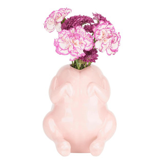 Jarrón De Pavo Rosa Para Flores, Maceta De Pavo Para Decorac Jarrón De Pavo Rosa Para Flores, Maceta De Pavo Para Decorac