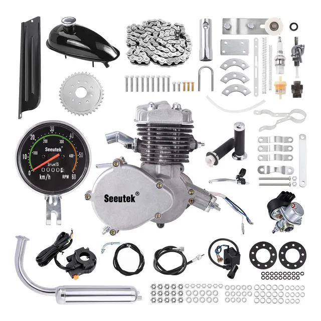 Kit Motor Bicicleta 80 Cc 2 Tiempo Gasolina Motorizado